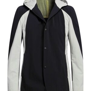 Canali Black and White Sport Coat Dynamic Two-Tone Design